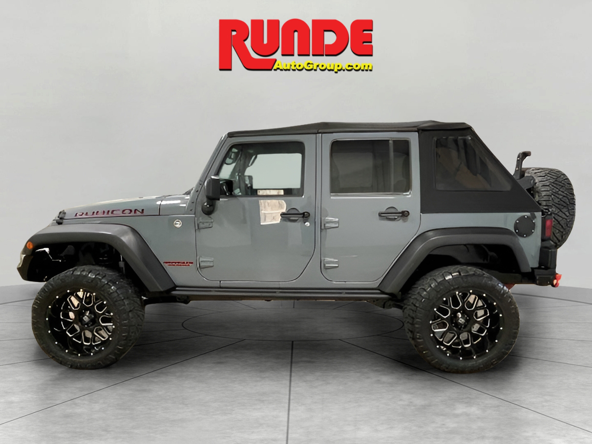 Used 2014 Jeep Wrangler Unlimited Rubicon with VIN 1C4BJWFG5EL315072 for sale in Platteville, WI